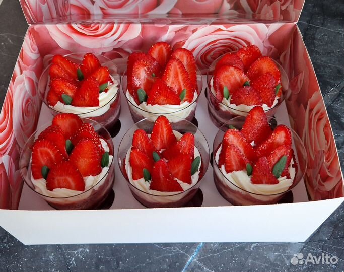 Трайфлы, капкейки на заказ