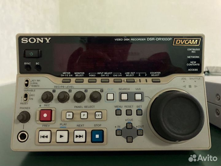 Sony DSR-DR1000P дисковый рекордер dvcam