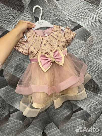 Платье на девочку 68