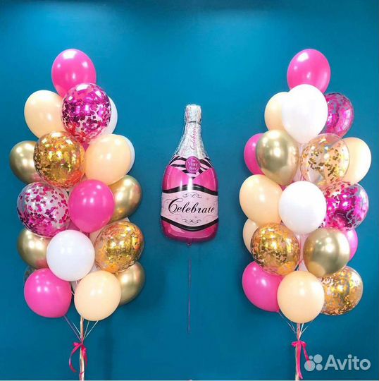 Шарики Воздушные с доставкой, оформление шарами