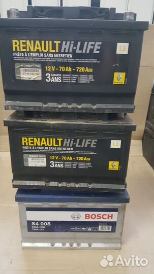 Аккумулятор Б/У Bosch 74Ач