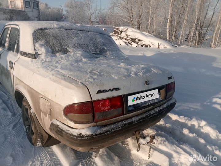 ГАЗ 3110 Волга 2.4 МТ, 1999, 200 000 км