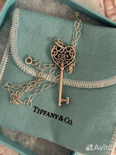 Подвеска Ключ Тиффани/Tiffany Key Enchant Heart