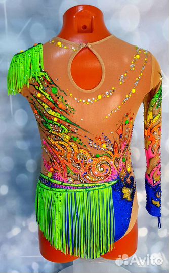 Купальник для художествен. гимнастики (115-125 см)