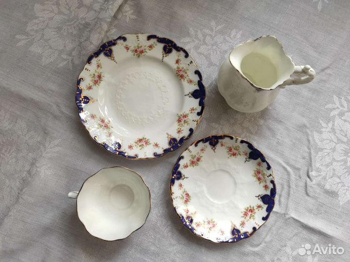 Антикварный кофейный сервиз Англия