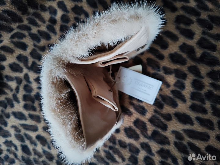 Перчатки женские итальянская кожа - размер 7-7,5