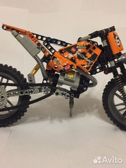 Конструктор lego technic мотоцикл и квадроцикл