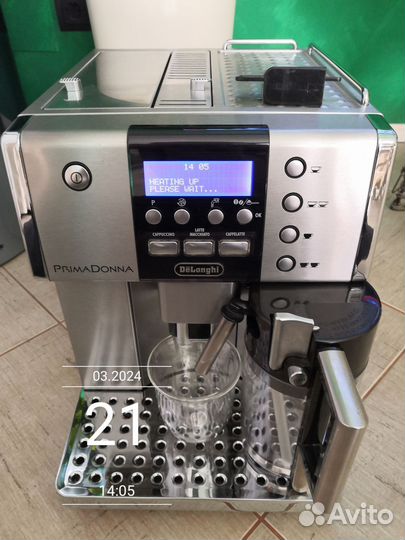 Кофемашина Delonghi Primadonna 6600