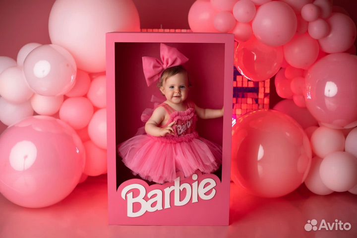 Коробка барби(barbie,ken) для фотосессии,фотозоны