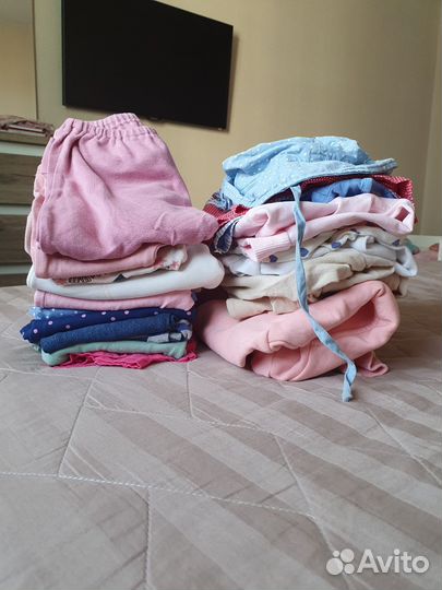 Вещи на девочку пакетом 80-86