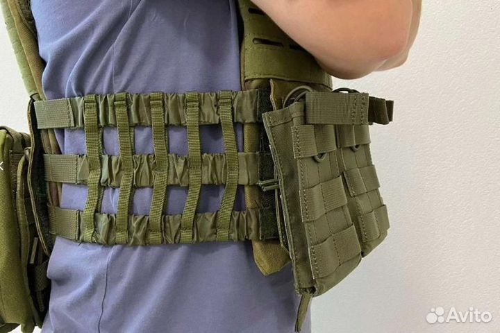 Разгрузочный жилет оптом цвета мох