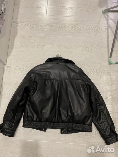 Кожаная куртка reserved,М,новая
