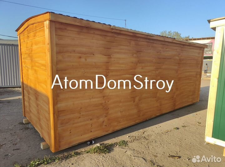 Бытовка дачная новая. Электрика в подарок