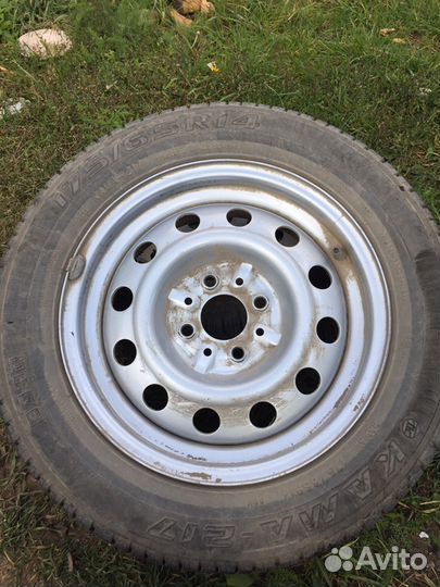 Продам комплект колес r14 кама 217