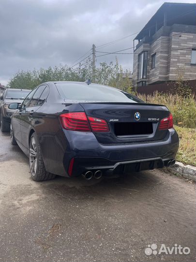 BMW F10 обвес бампера превращения в BMW G30 M5 F90