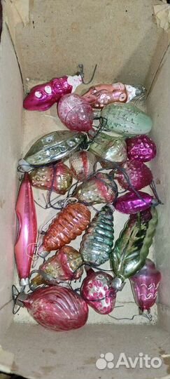 Елочные игрушки СССР