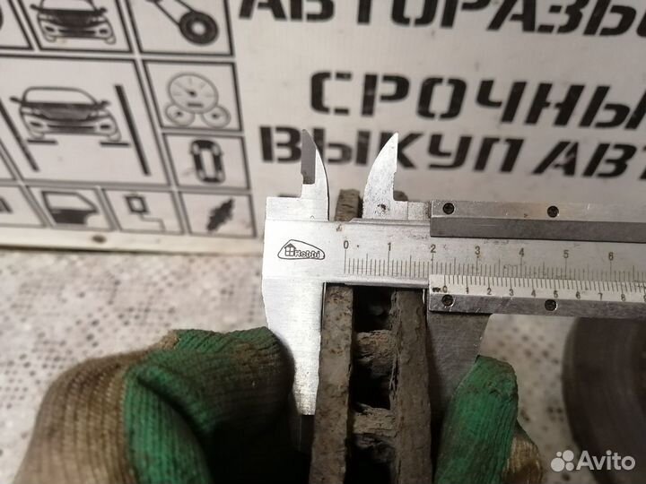 Диск тормозной передний для Daewoo Nexia