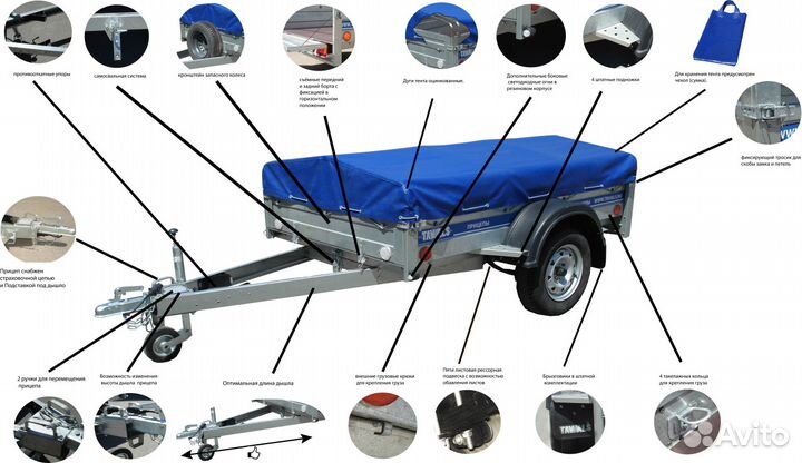 Прицеп старт А2012