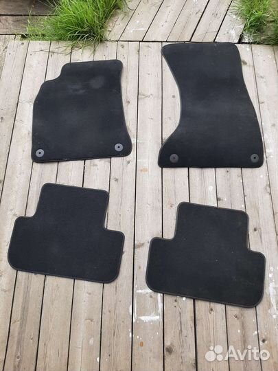 Оригинальные ворсовые коврики Audi A4 B8