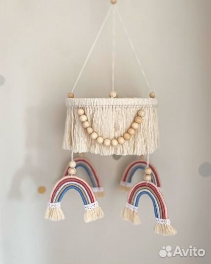 Мобиль на кроватку новый