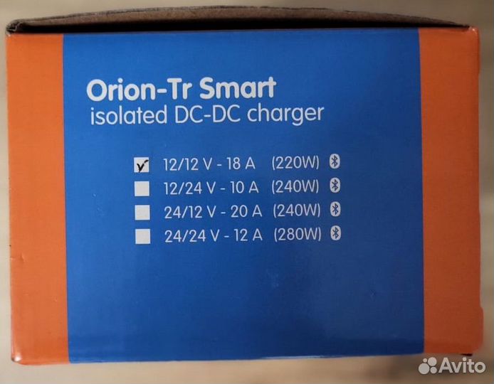 Альтернатор Victron Energy OrionTr SMART 12/12-18A