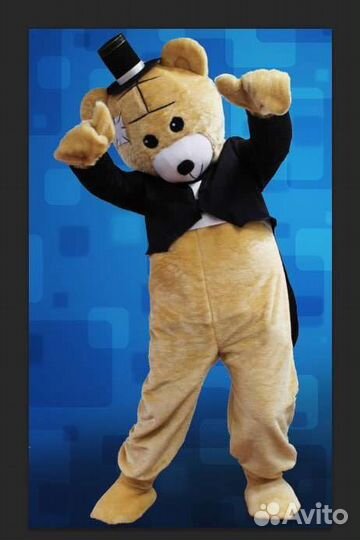 Ростовой мишка Тедди и собака Плуто