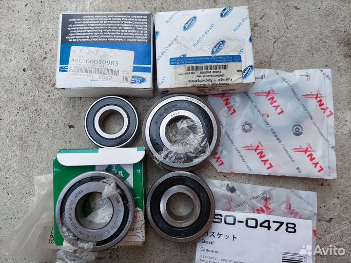 Подшипники коробки фф 2 1.8 мт ib5