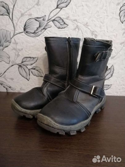 Зимние ботинки на мальчика 35