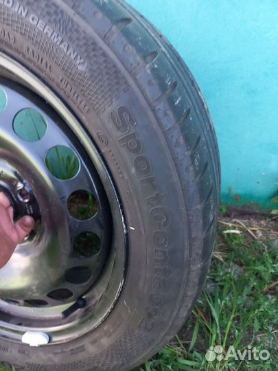 Запаска r16 Шкода Суперб 2 Continental