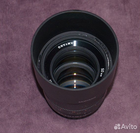 Объектив samyang MF 50mm f/1.2 AS UMC Micro 4/3