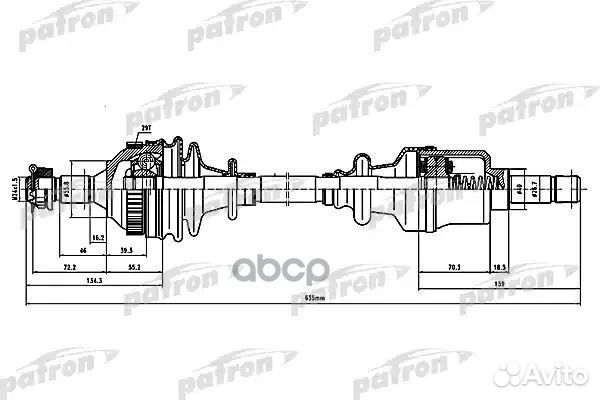 Полуось лев citroen: BX 19 GTi/19 GTi 16V/19 GT