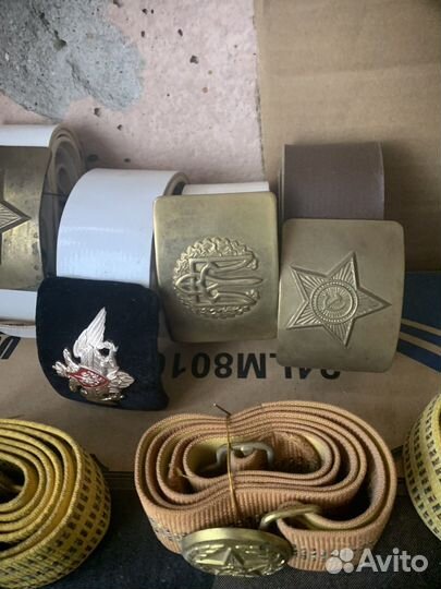 Ремень солдатский бляха СССР. Оригинал