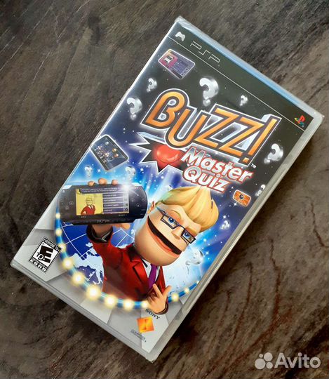 Buzz Master Quiz PSP Новый в пленке Силд