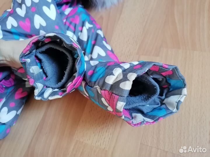 Зимний костюм для девочки 86 92
