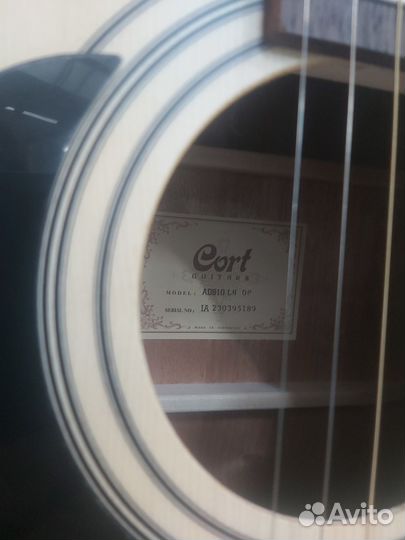 Акустическая гитара для левшей Cort AD810-LH-OP