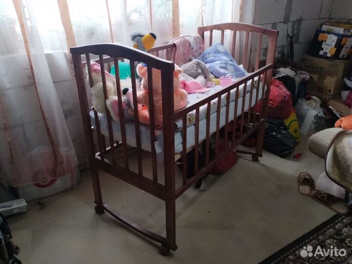 Детская кровать + матрас