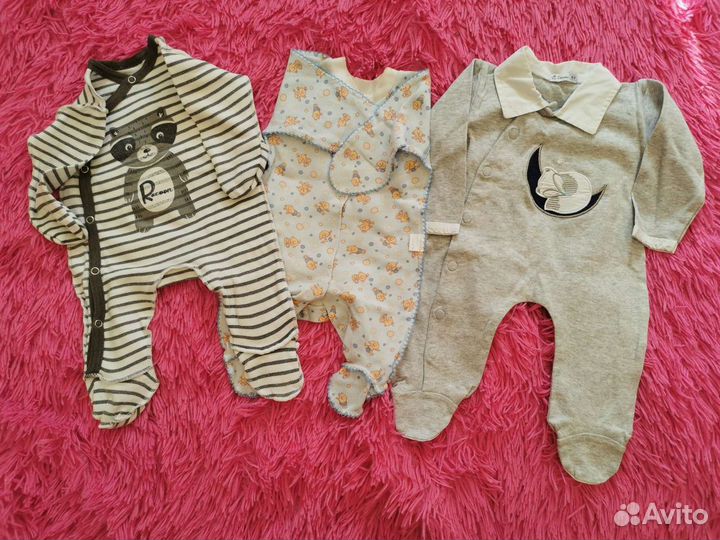 Вещи пакетом на мальчика 56