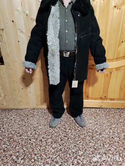 Дубленка натуральная мужская новая