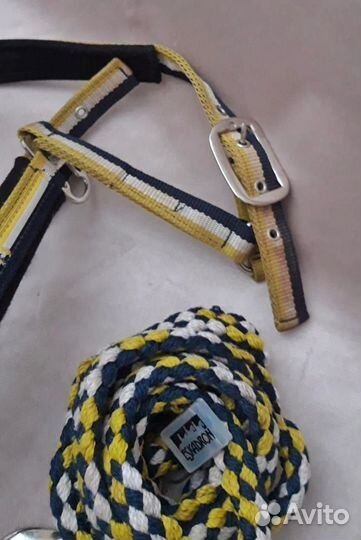 Недоуздок и чомбур трёхцветные Eskadron