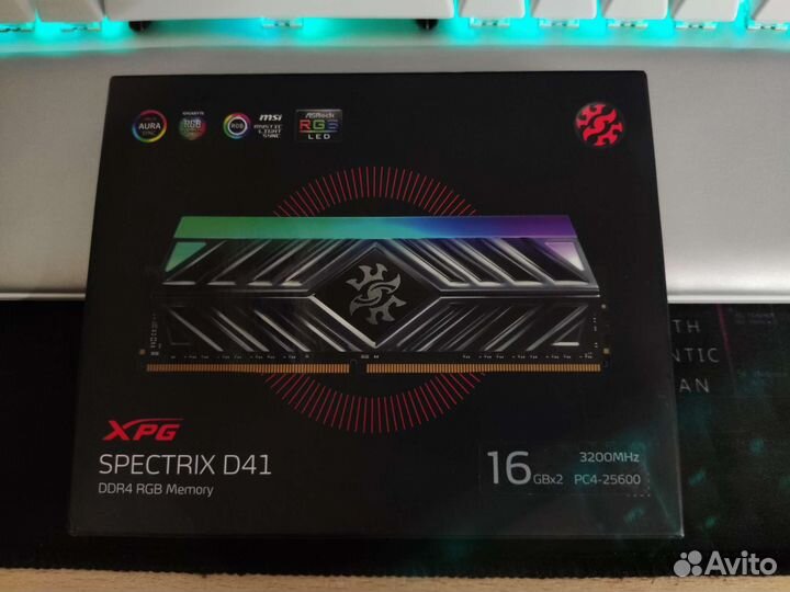 Adata XPG spectrix D41 RGB 32G ddr4