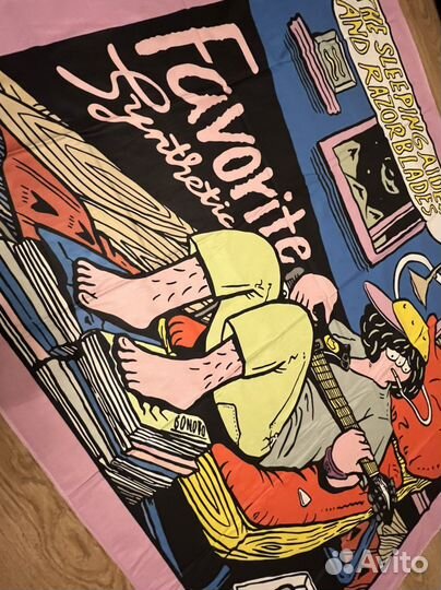 Постер тканевый скейтборинг The Exploding Hearts