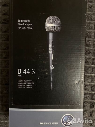 Микрофон AKG D44S
