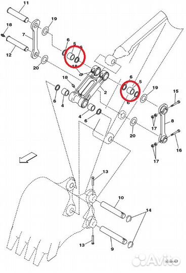 Втулка 160449A1