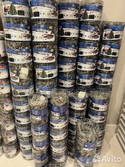 Гирлянда штора