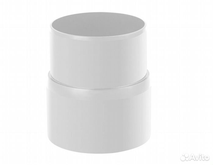 Водосточные системы. Желоб. Труба. Колено. Белая