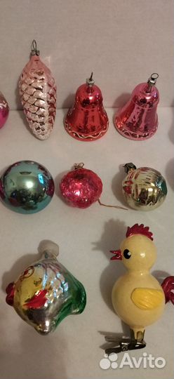 Елочные игрушки СССР