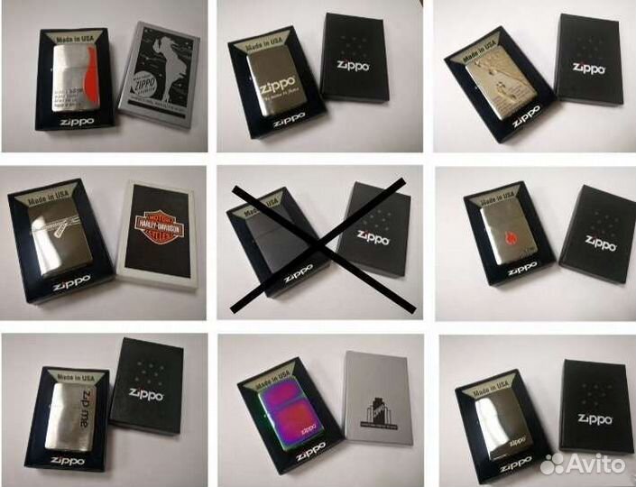 Зажигалка Zippo оригинальная новая с гравировкой