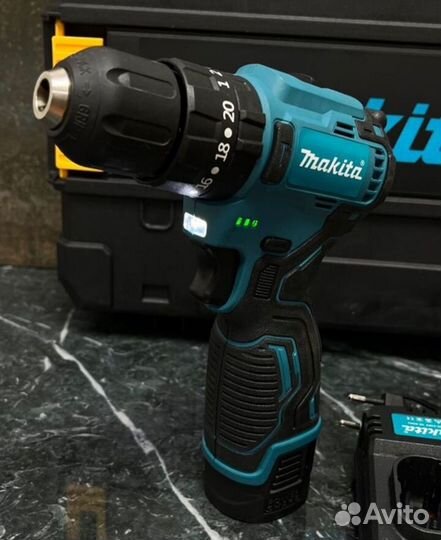 Шуруповерт+импакт Makita 2в1 бесщеточные