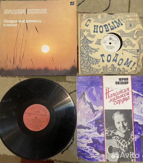 Виниловые пластинки СССР