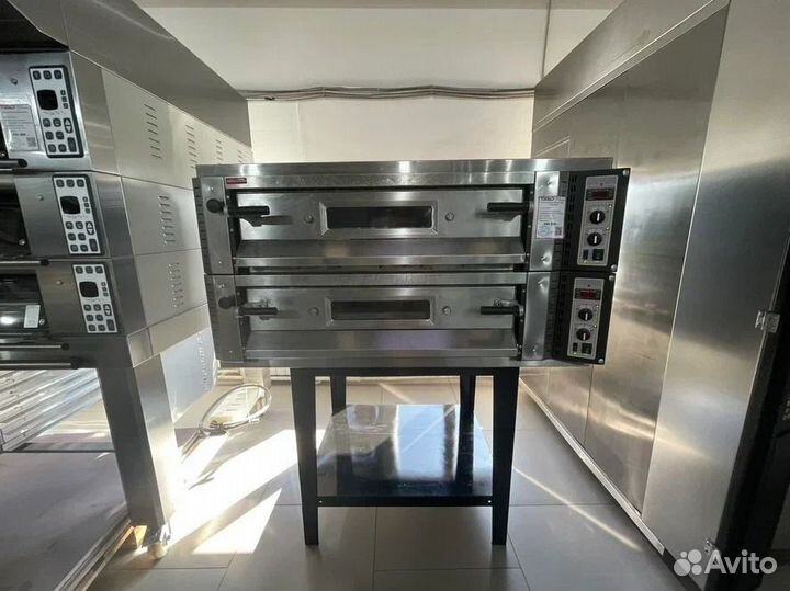 Печь для пиццы OEM-ALI S 96/2 с подставкой